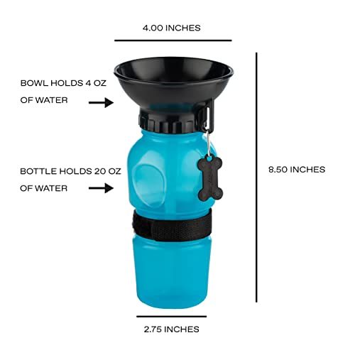 One-Handed Dog Water Bottle